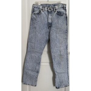 Vintage Levi's‎ 540 Jeans Straight Leg Acid Wash Men's Fit 30x30 Denim USA Made